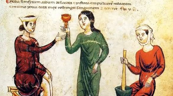 Donne, guaritrici nel Medioevo