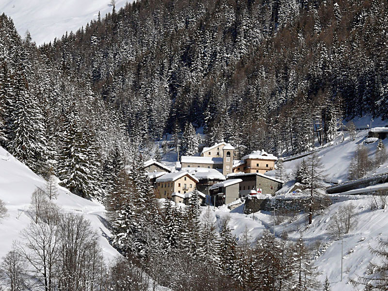 Saint-Rhémy en hiver