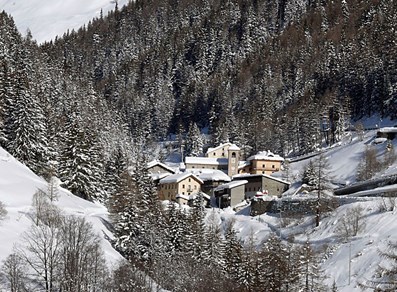 Saint-Rhémy in inverno