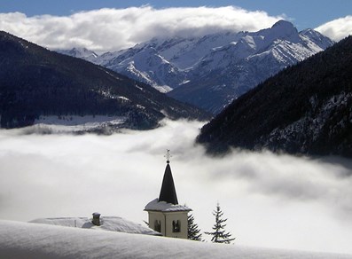 Nuvole nella valle