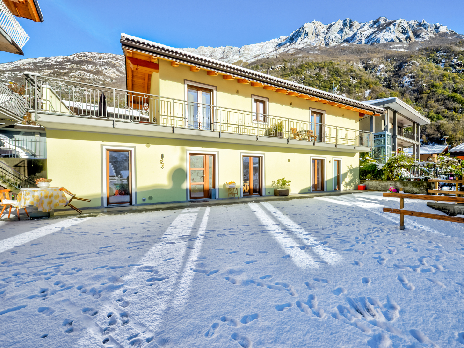 B&B Il Girasole - Winter Außenbereich