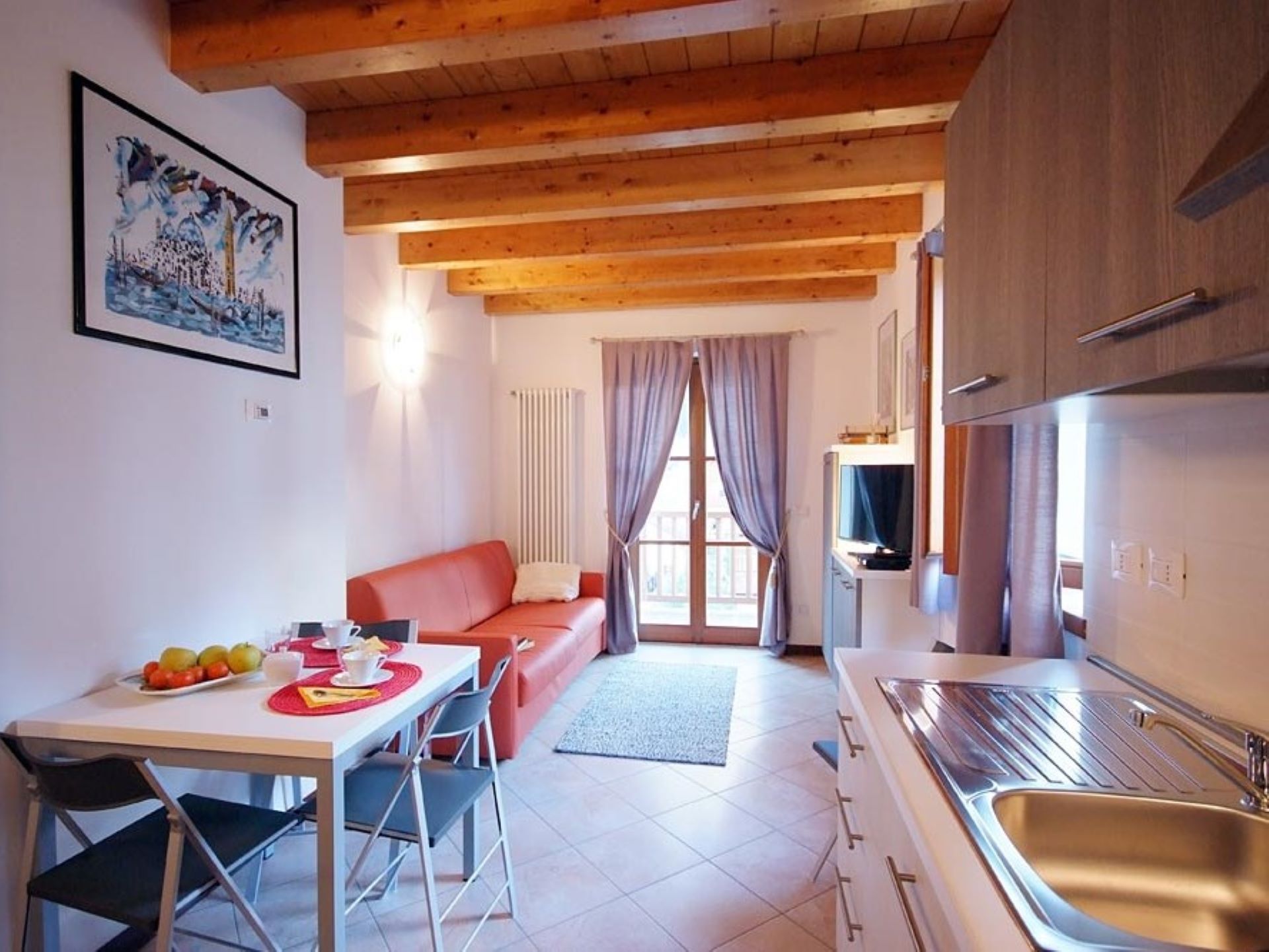 Villaggio delle Alpi - bilocale
