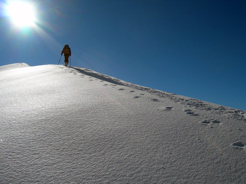Ski de randonnée à la Tête de Crévacol