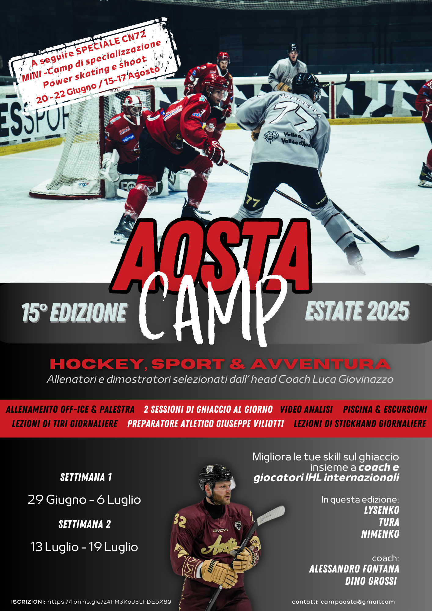 aosta summer camp