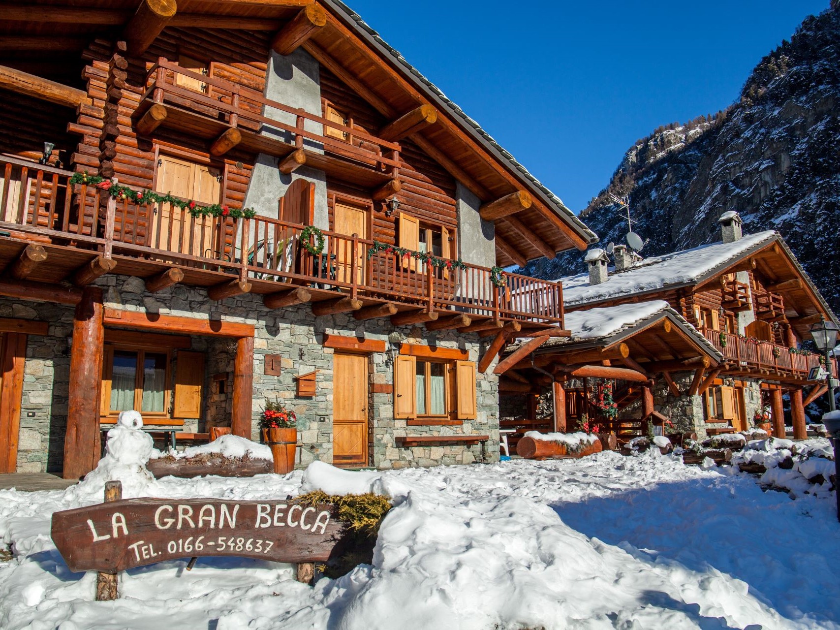CAV La Gran Becca - Esterno in inverno