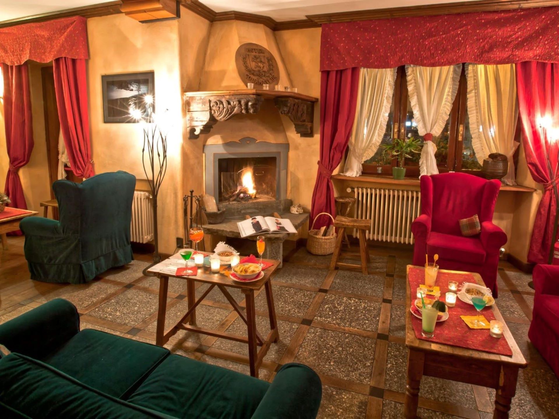 Hotel Courmayeur - Salotto