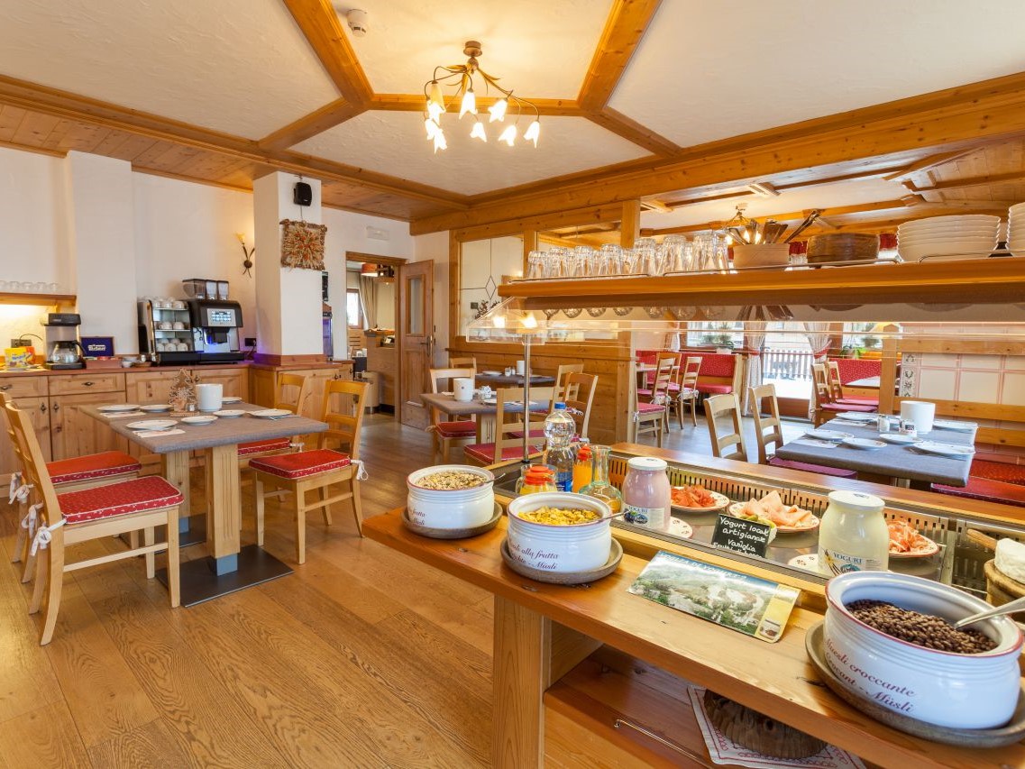Hotel La Vallée Blanche - Sala colazioni