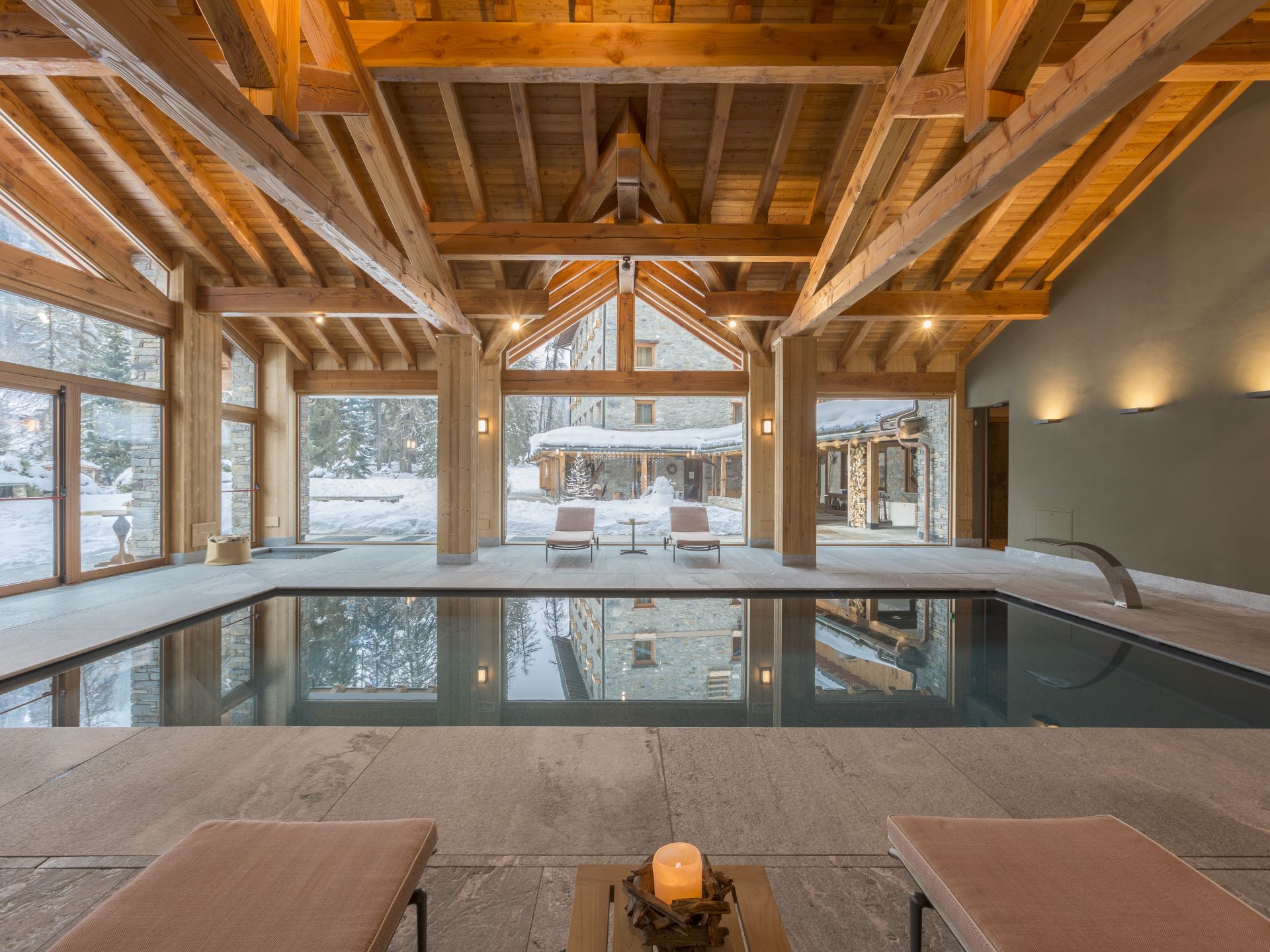 Hotel Chalet Eden - Piscina