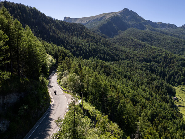 Itinerari in moto in Valle d'Aosta