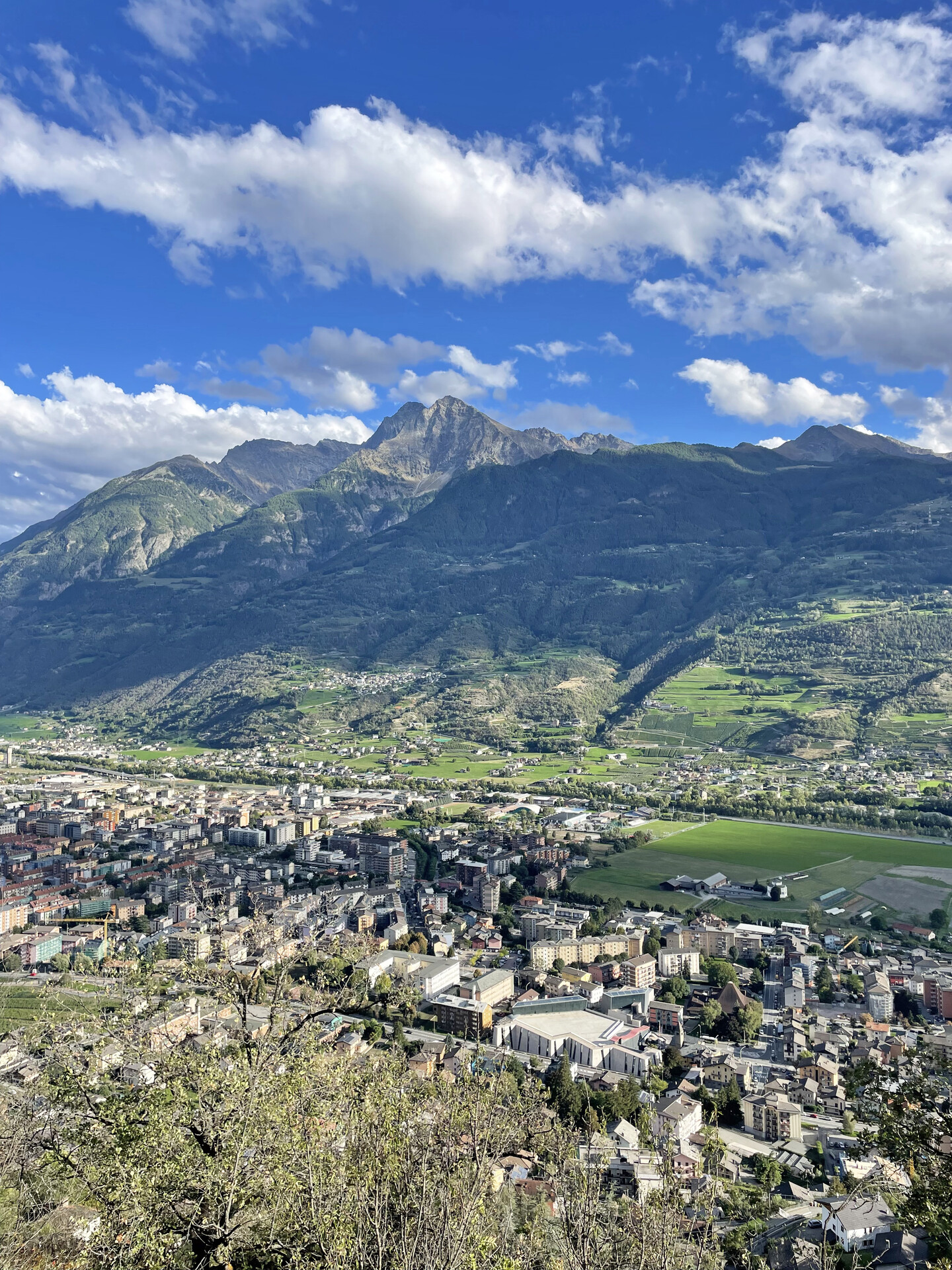 Panorama Aosta 
