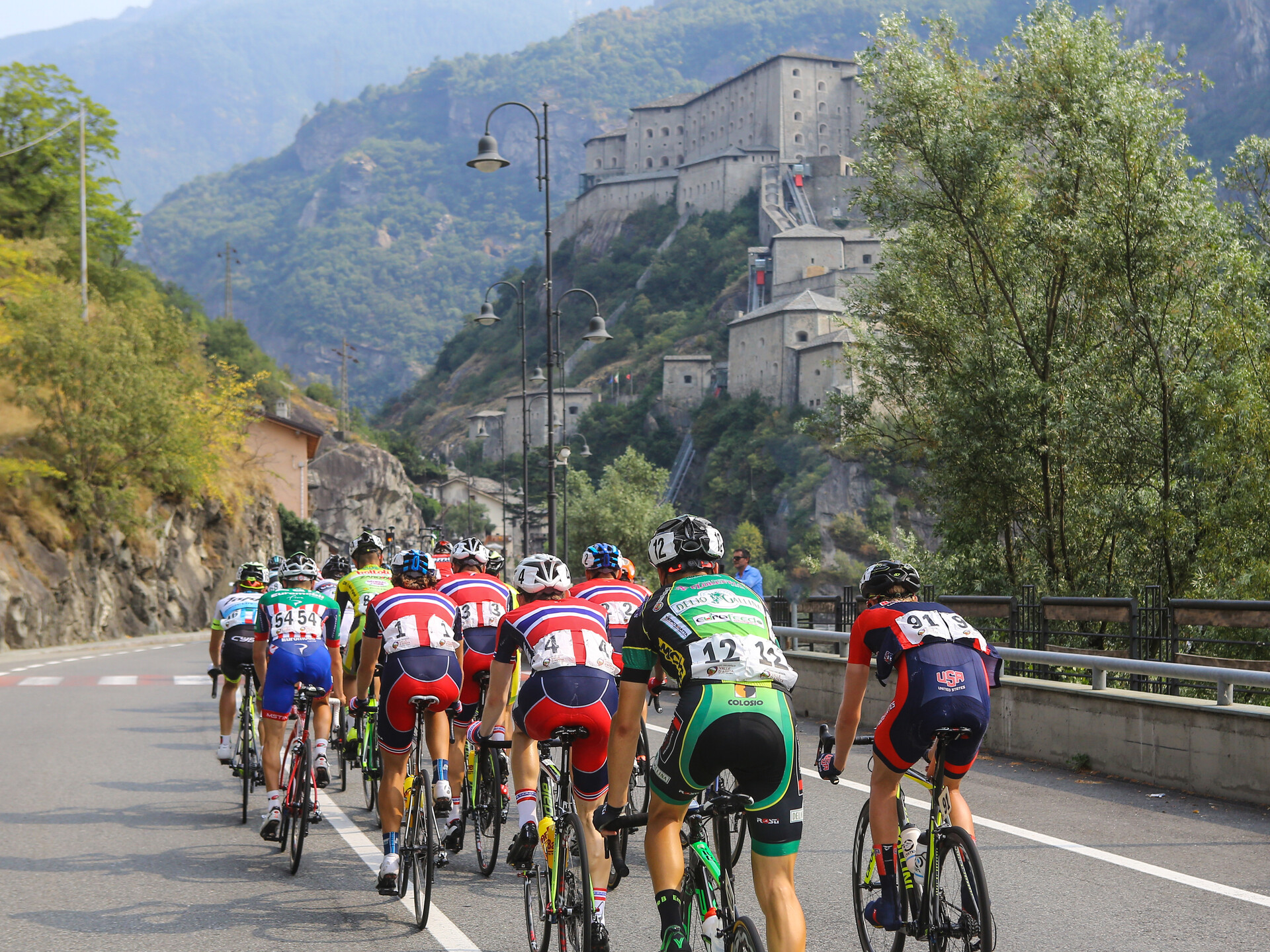 Il grande ciclismo in Valle d'Aosta