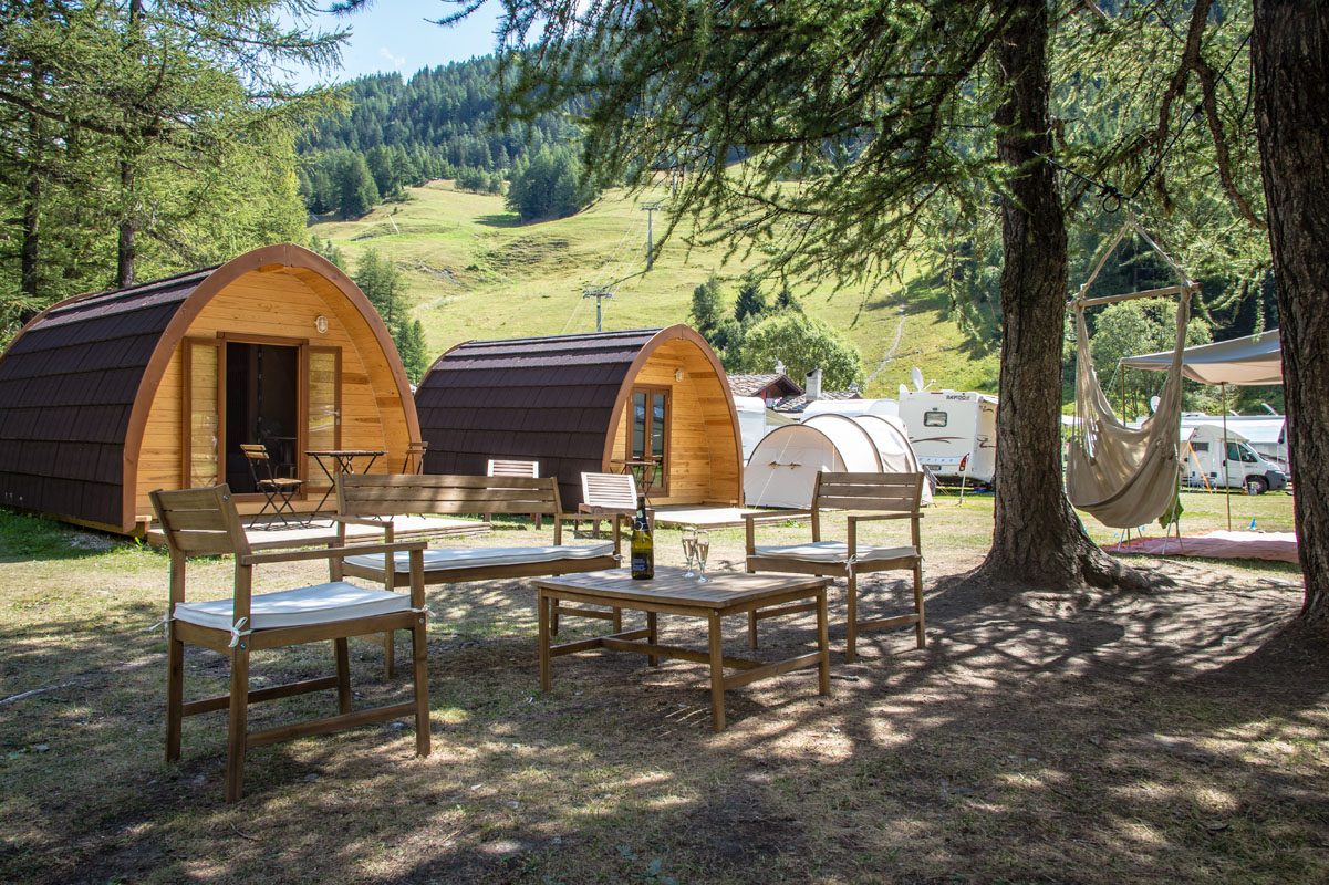 Camping Aiguille Noire - Pod