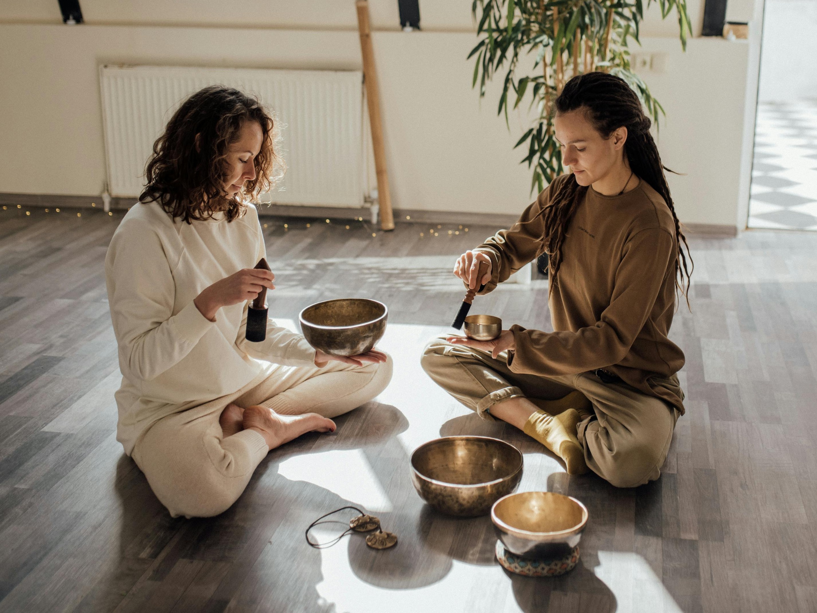 Yoga e immersione del suono