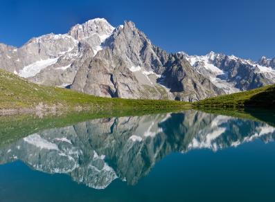 Monte Bianco e Lago Chécrouit