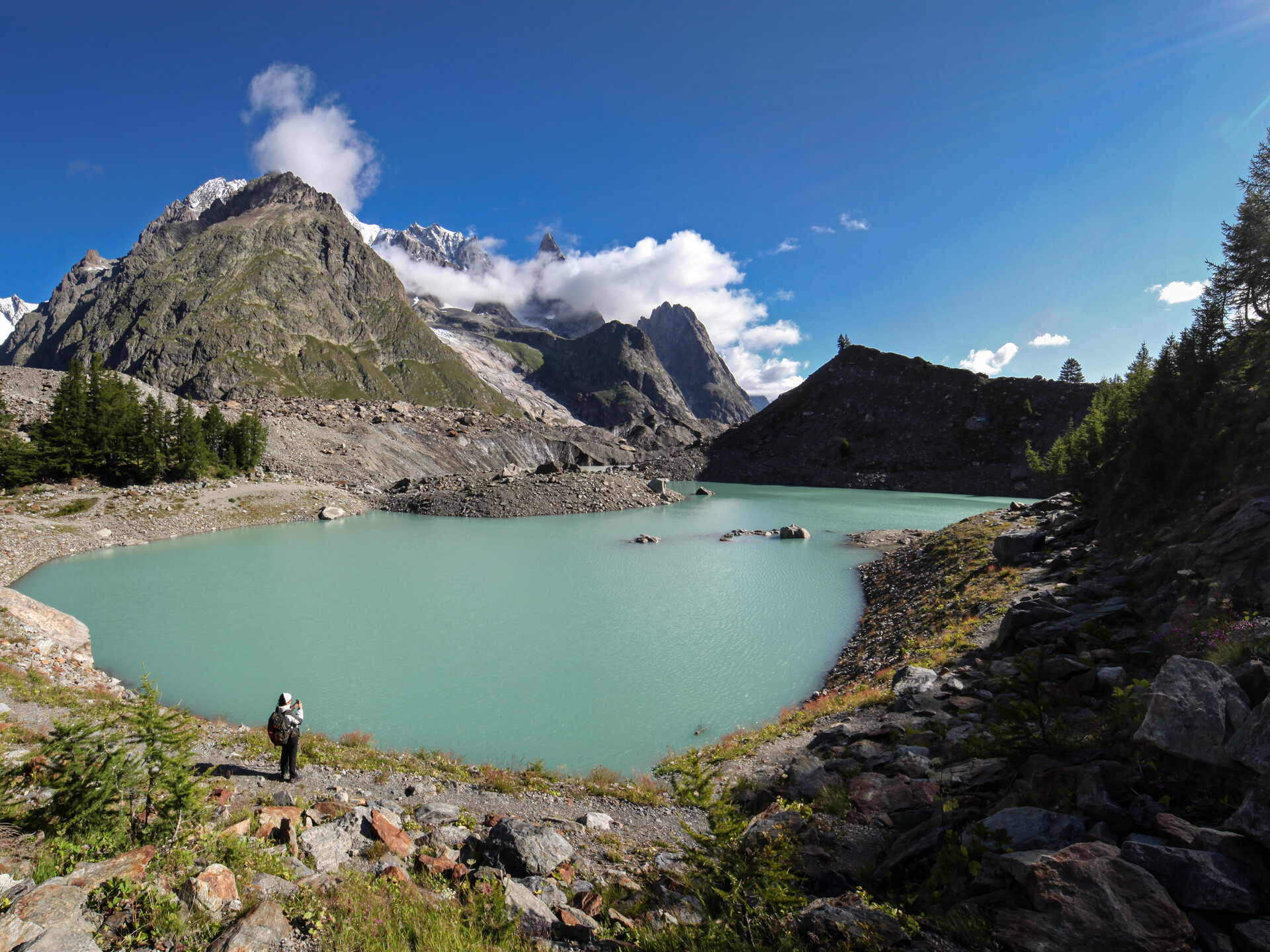 Miage lake