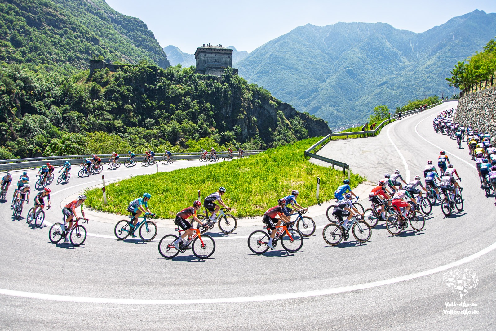 Il Giro d'Italia in Valle d'Aosta 