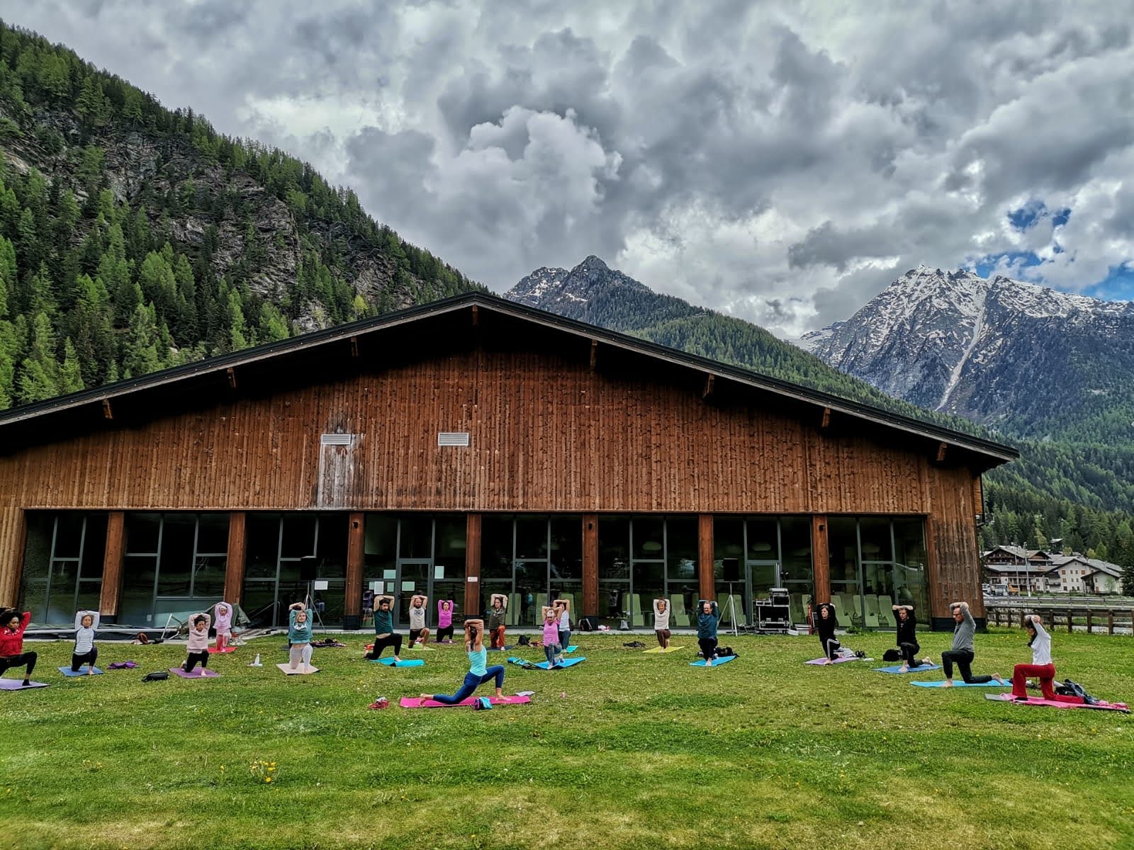 Lezione di Yoga
