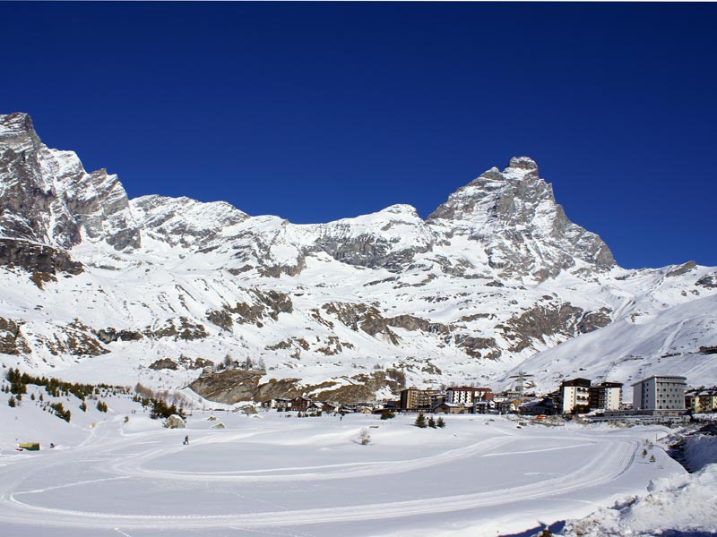 Breuil-Cervinia in inverno