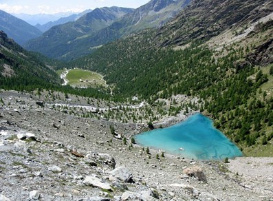 Lago Blu e Piani di Verra