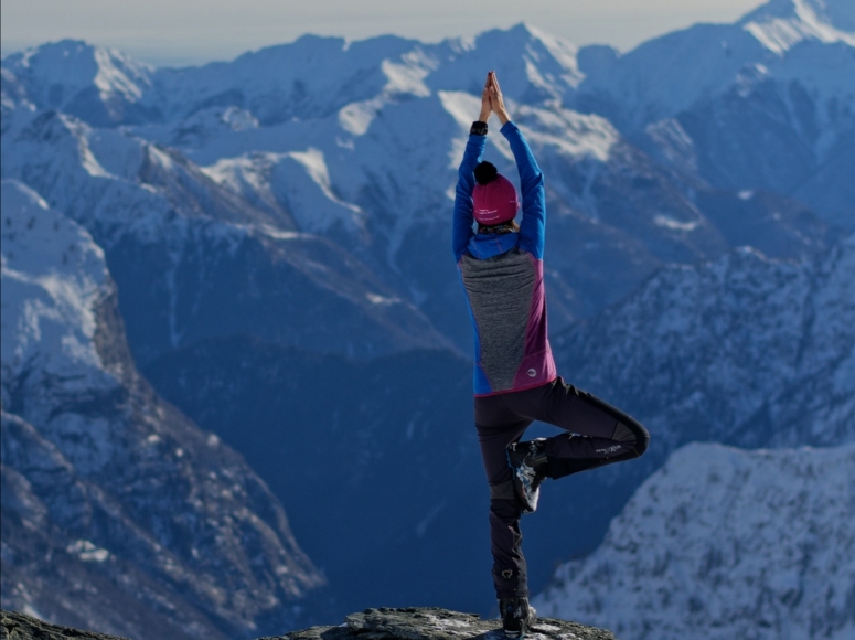 Yoga e trekking