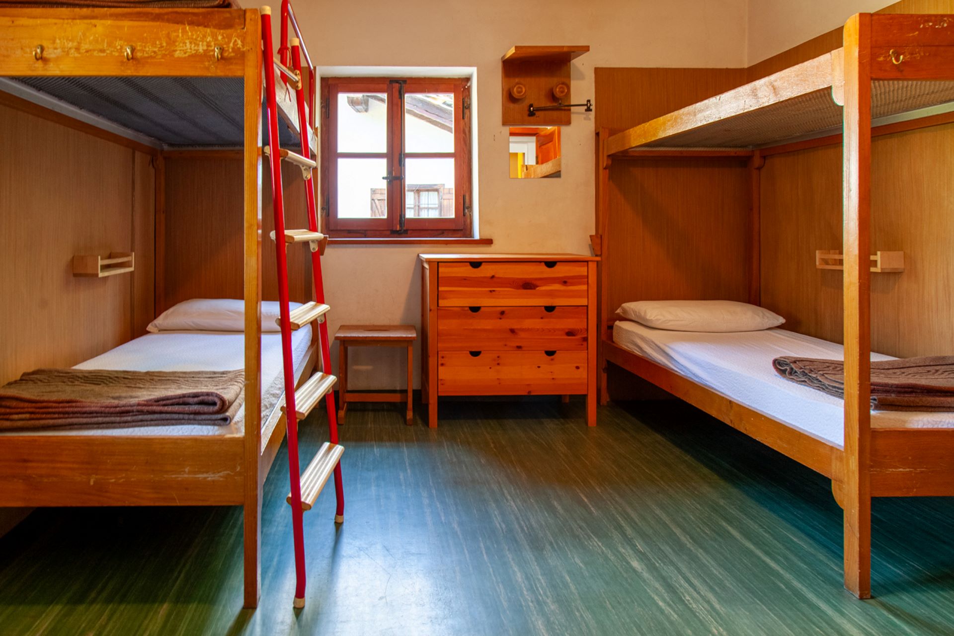 Rifugio Chapy Val Ferret - chambre