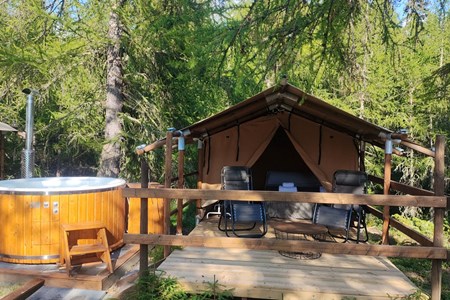tenda e vasca