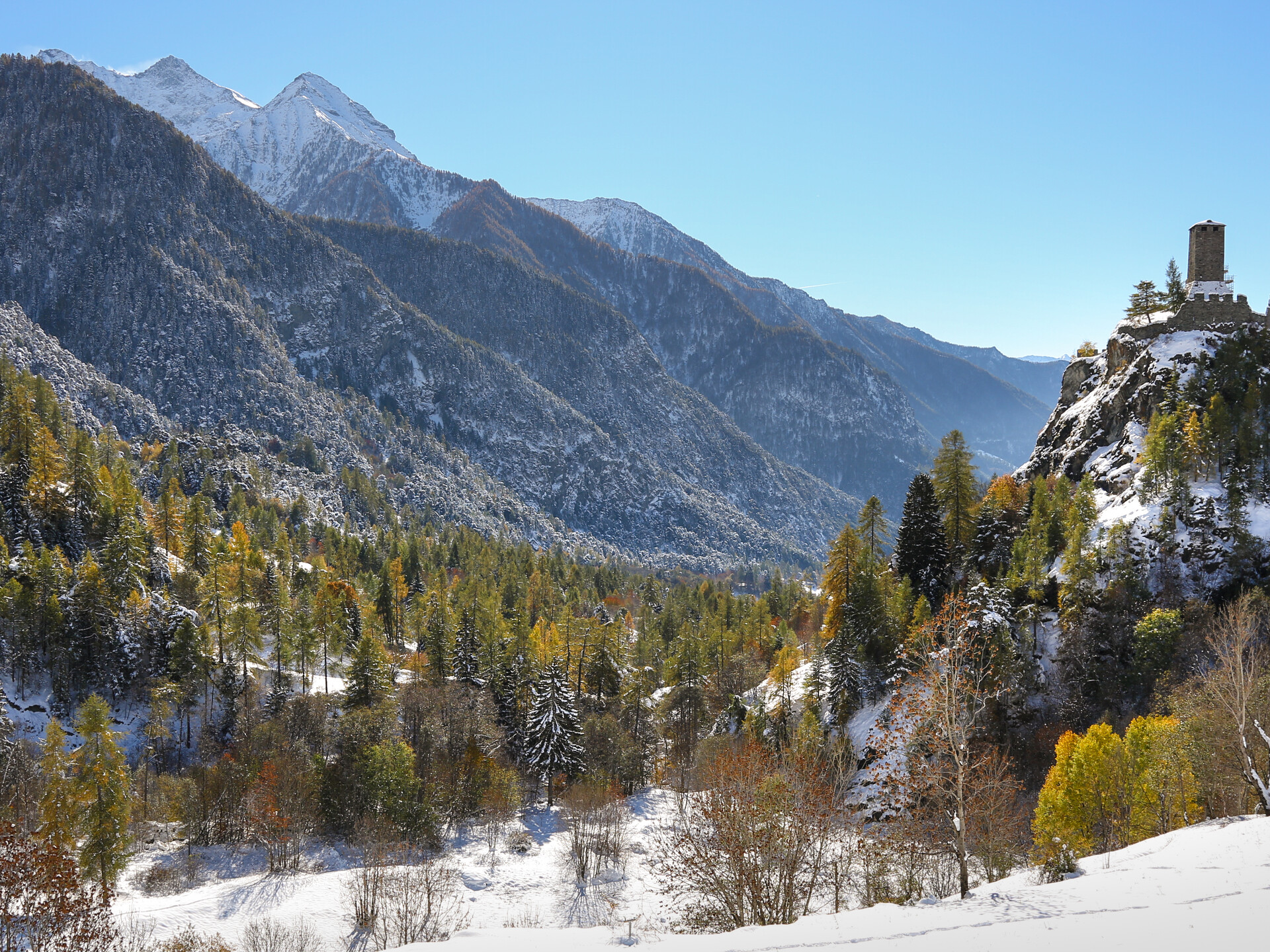Nevicata autunnale