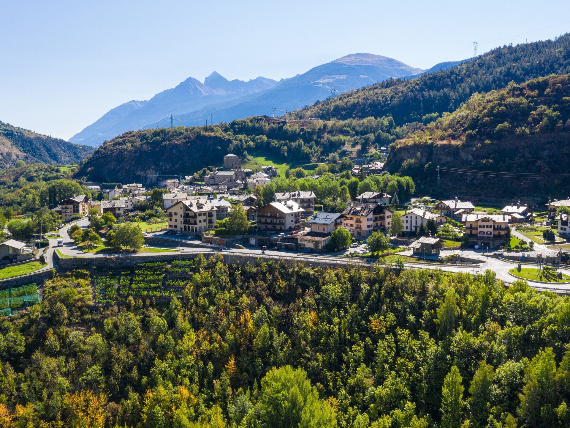 Panorama di Arvier - Estate