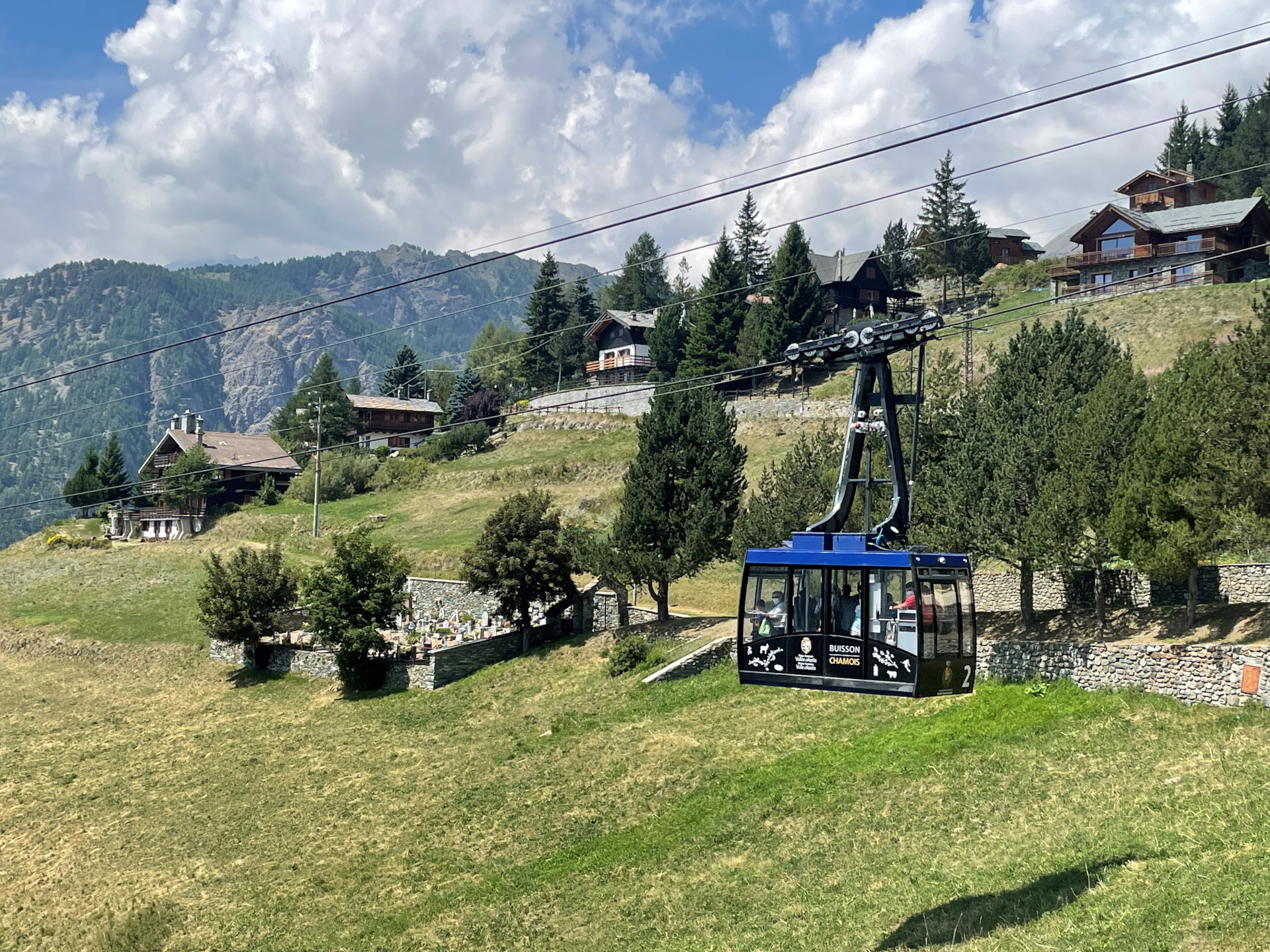 Cable car Buisson-Chamois