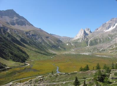 La Visaille Pont Combal Lac Miage Aosta Valley