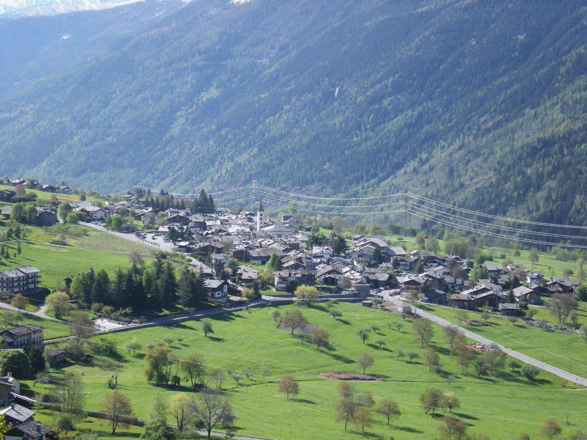 International Camping Mont Blanc - view