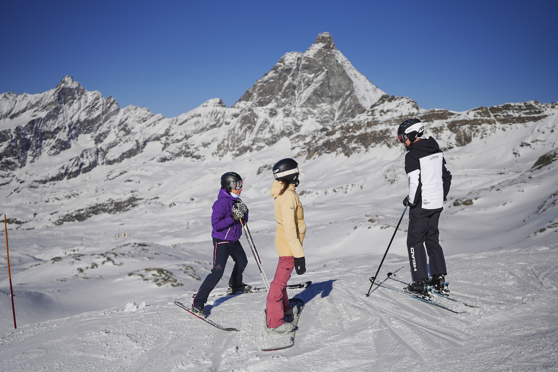 Sciare a Cervinia