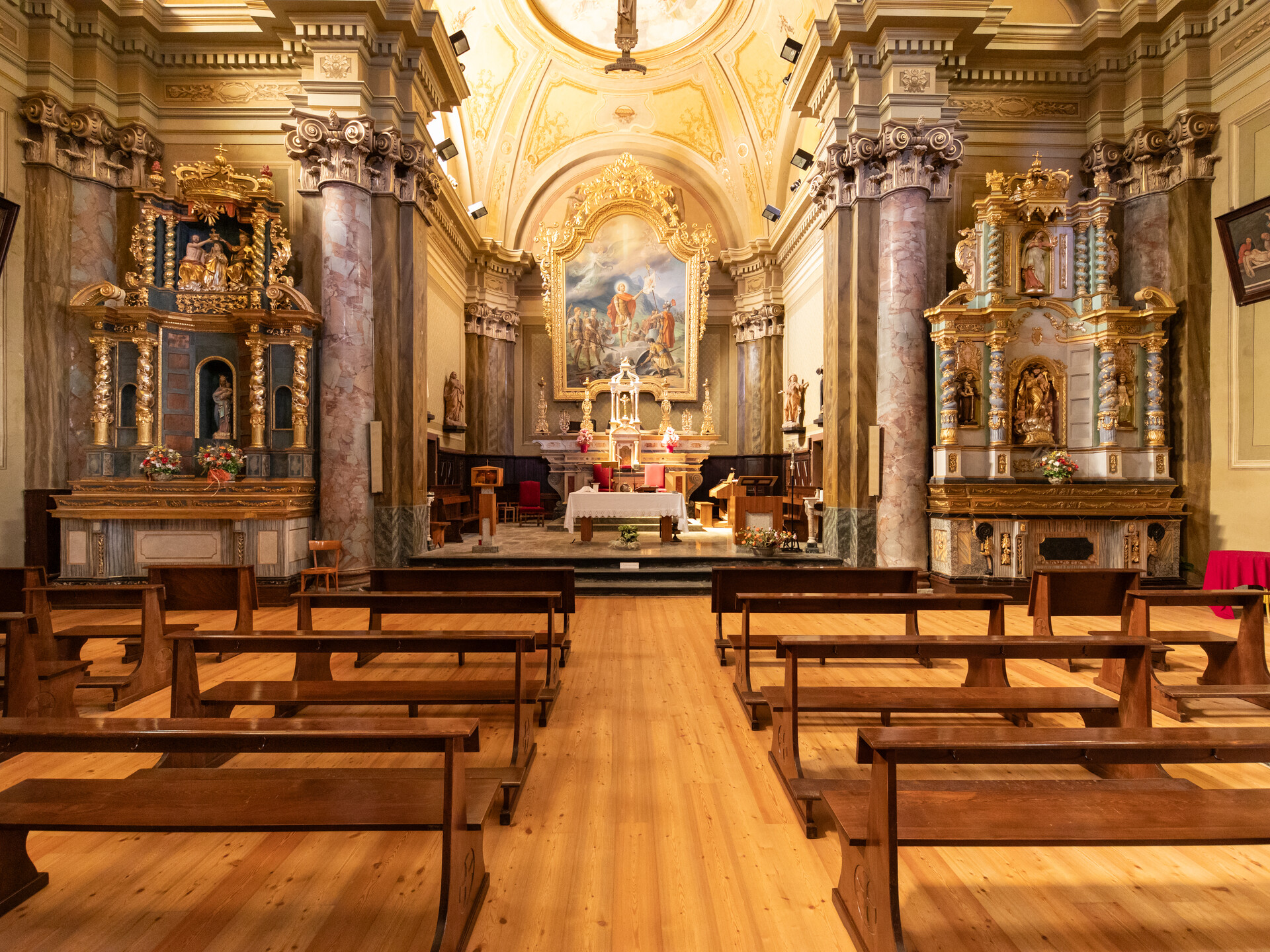 Chiesa Parrocchiale interno