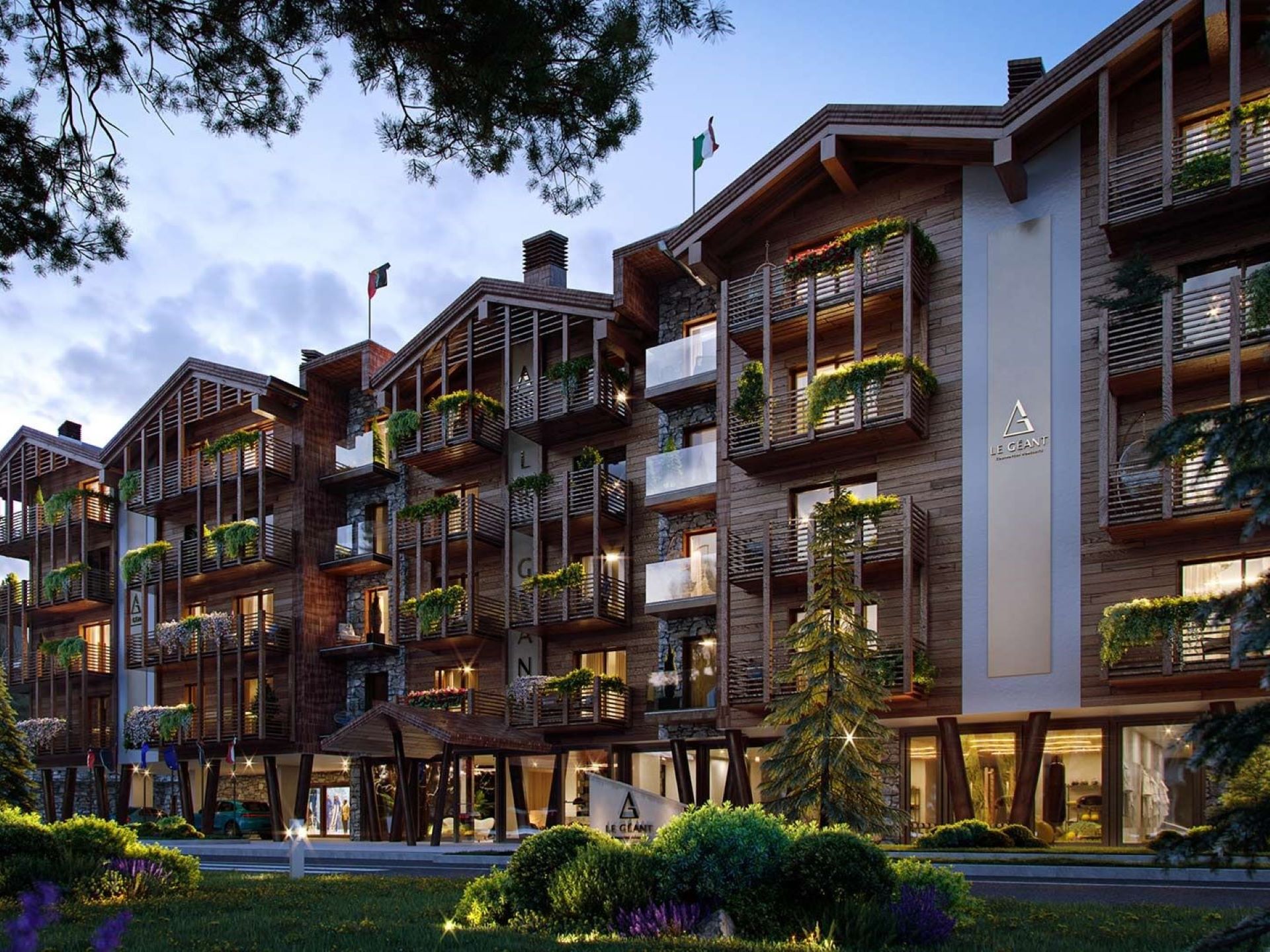 Le Géant Courmayeur - Exterior