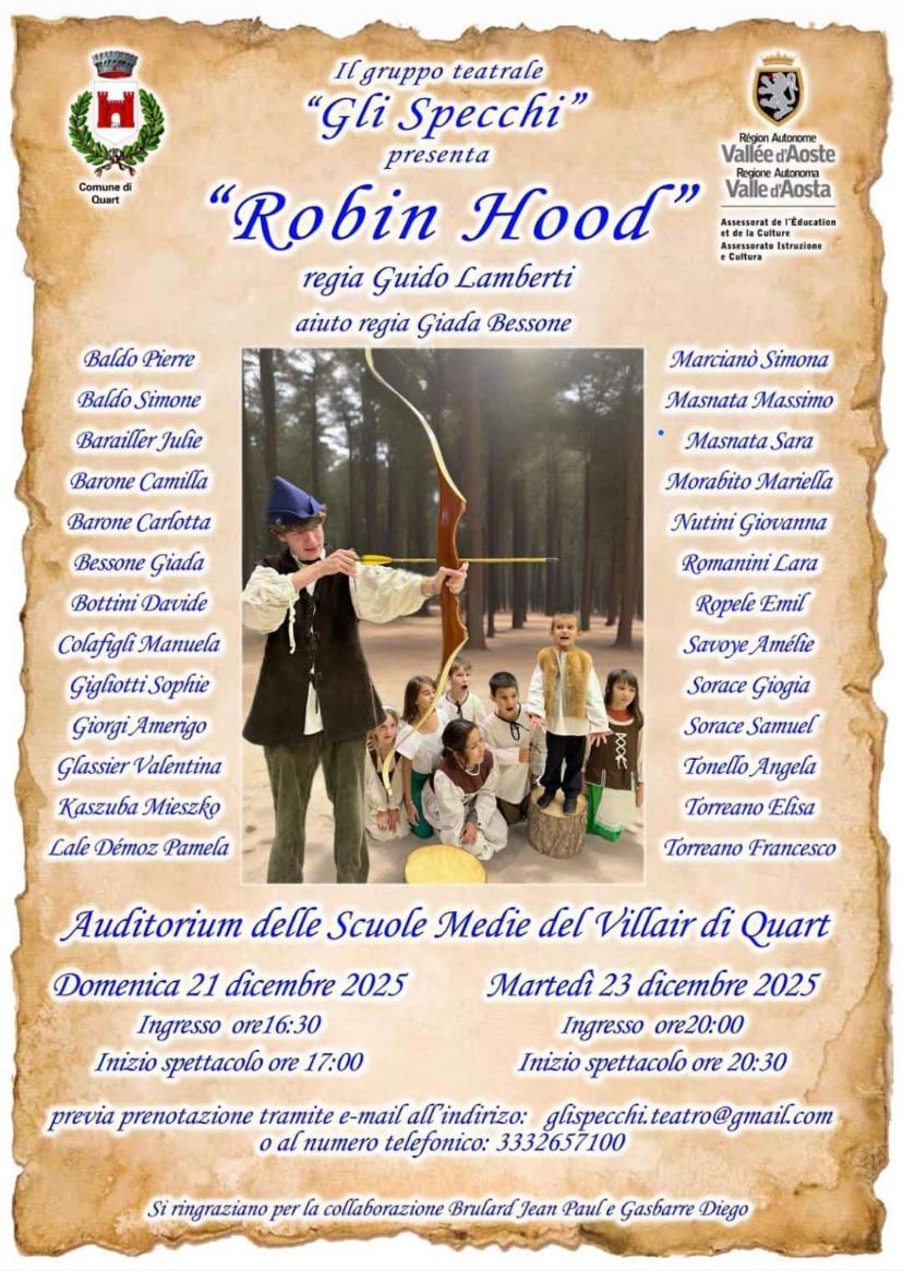 spettacolo robin hood