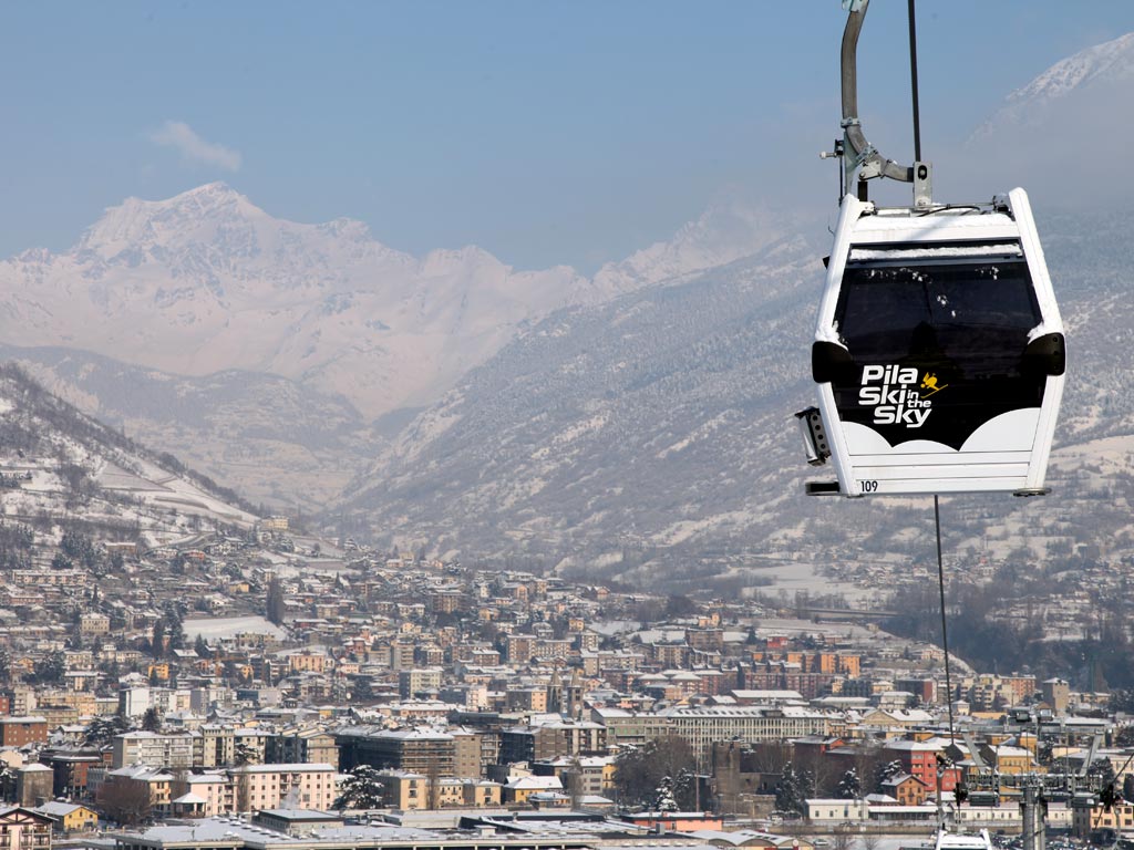 Telecabina Aosta-Pila