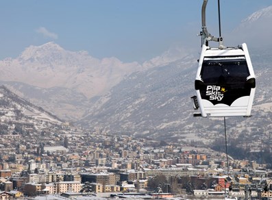 Telecabina Aosta-Pila