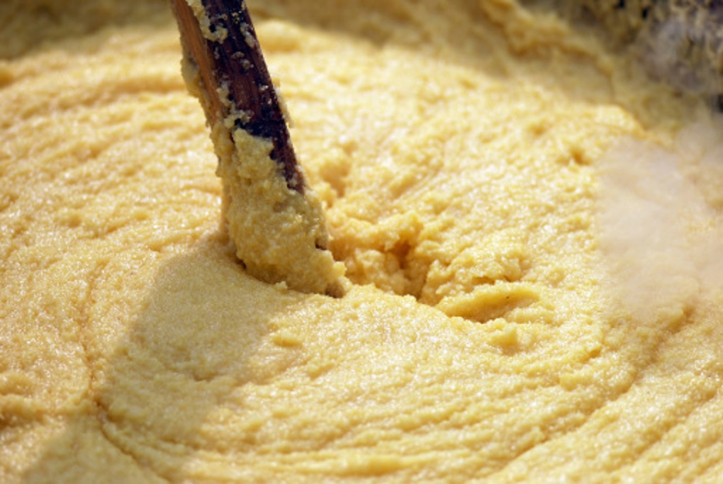Polenta concia
