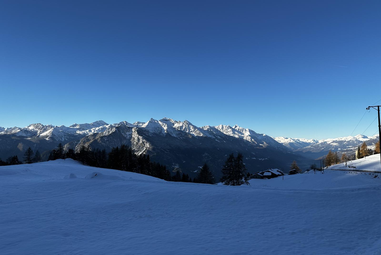 Col di Joux con le ciaspole
