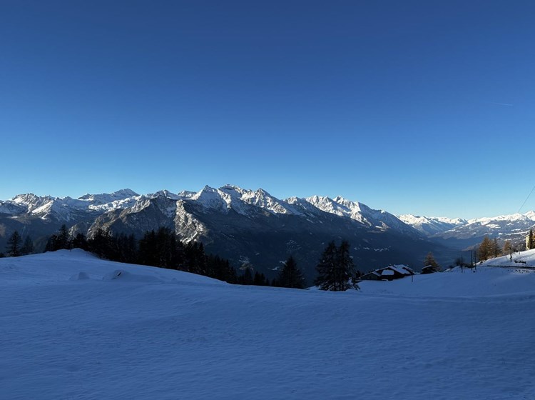 Col di Joux con le ciaspole