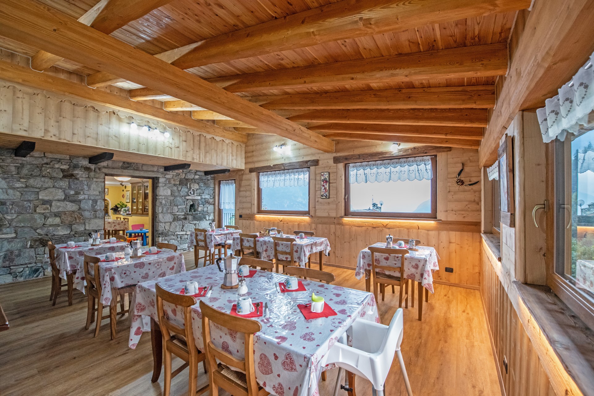 Agriturismo La Clochette - Sala de desayunos