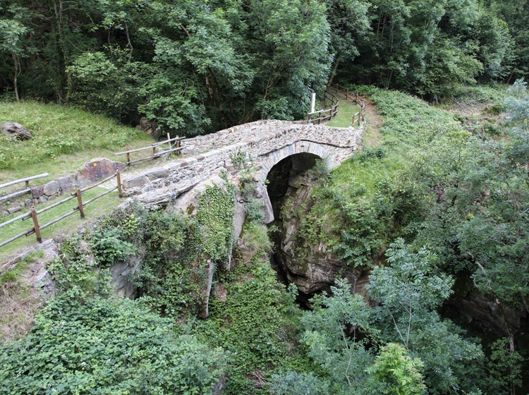 Il ponte di Guillemore - Fontainemore