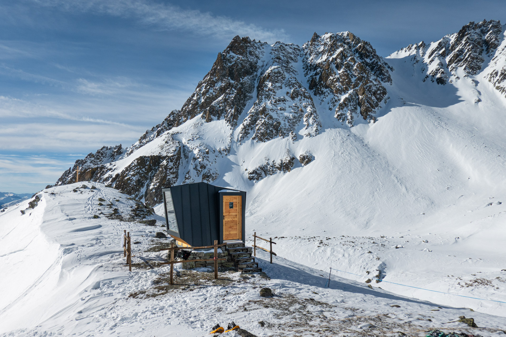 Il bivacco (foto Enrico Romanzi)
