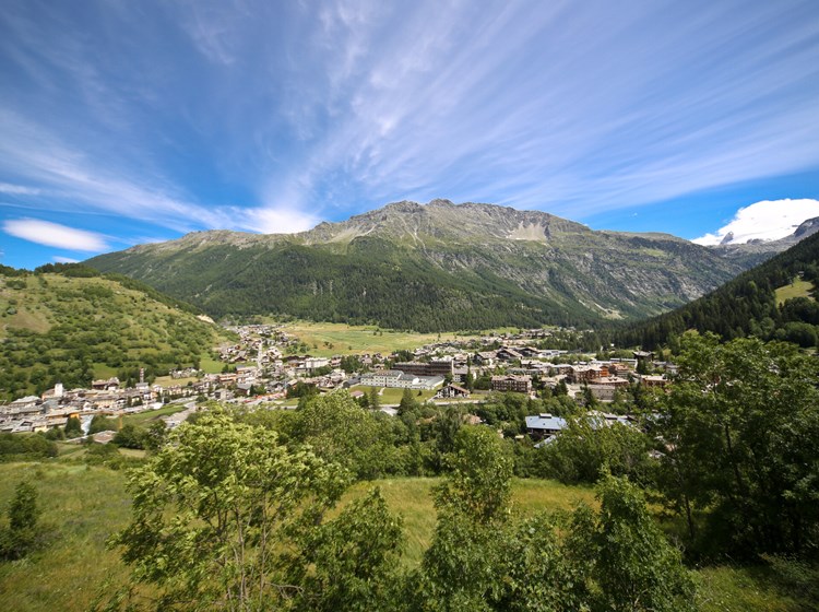 Panorama von La Thuile - Sommer