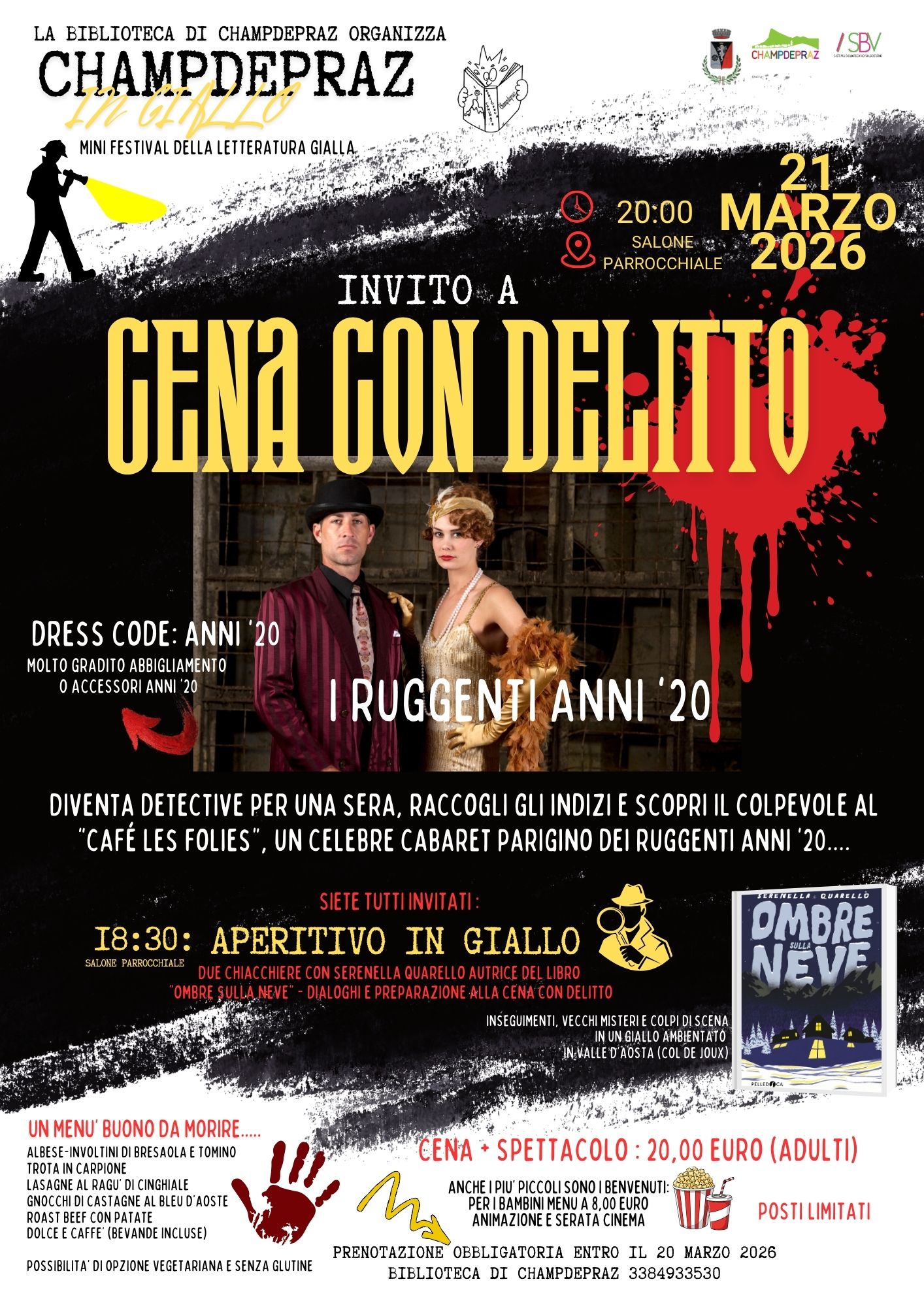 Locandina Cena con delitto