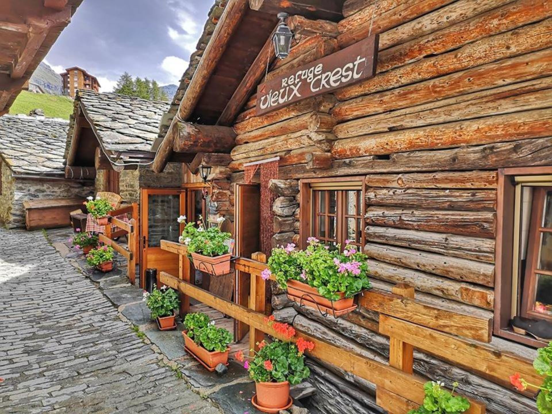 Rifugio Vieux Crest - Extérieur en été