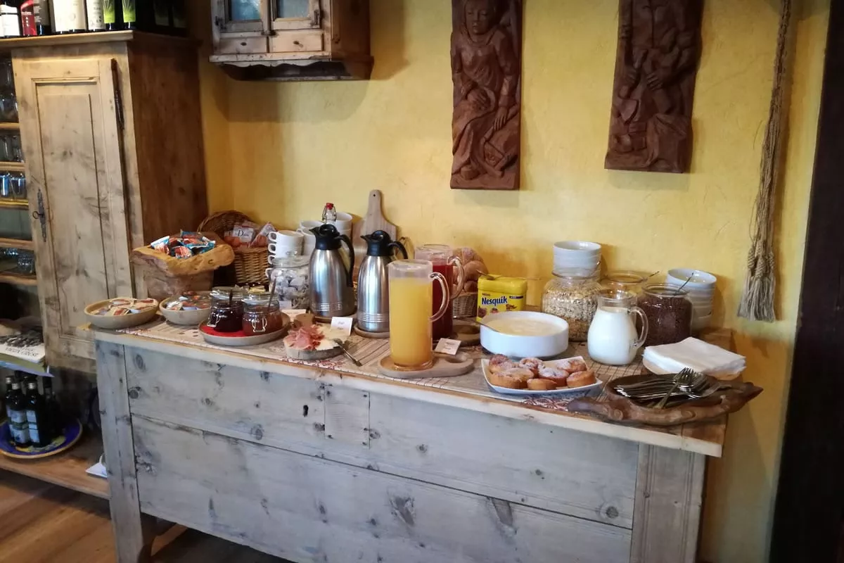 Rifugio Vieux Crest - Petit-déjeuner