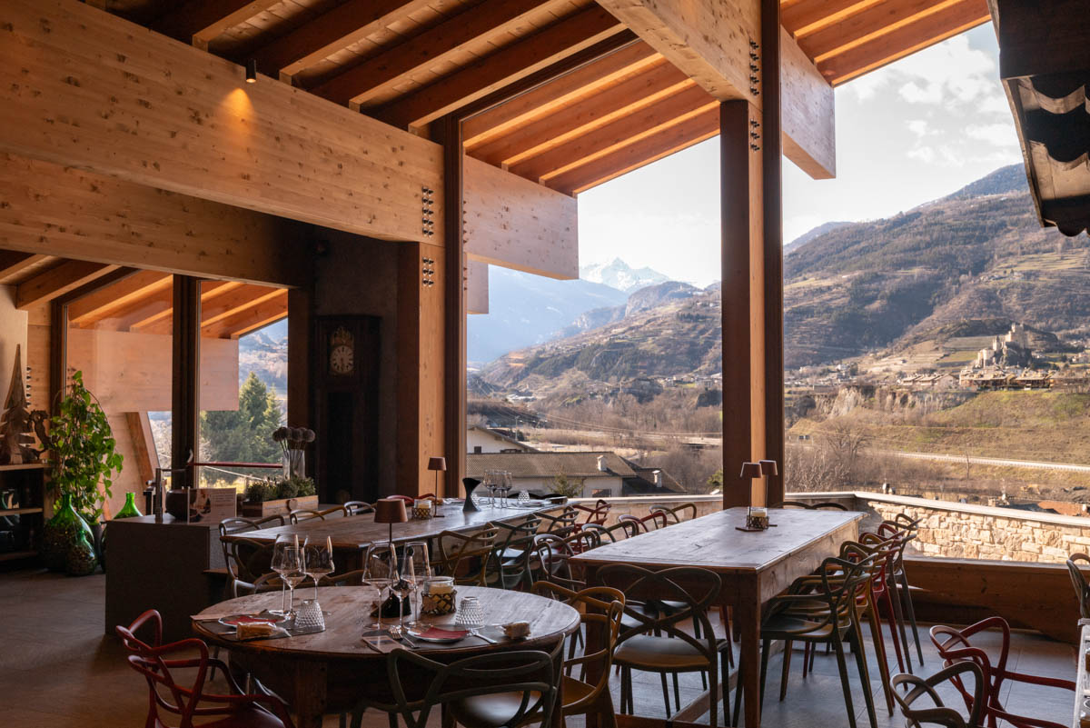 La salle de dégustation