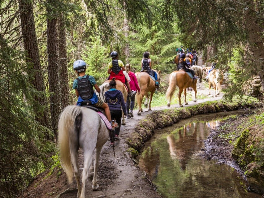 Passeggiata a cavallo