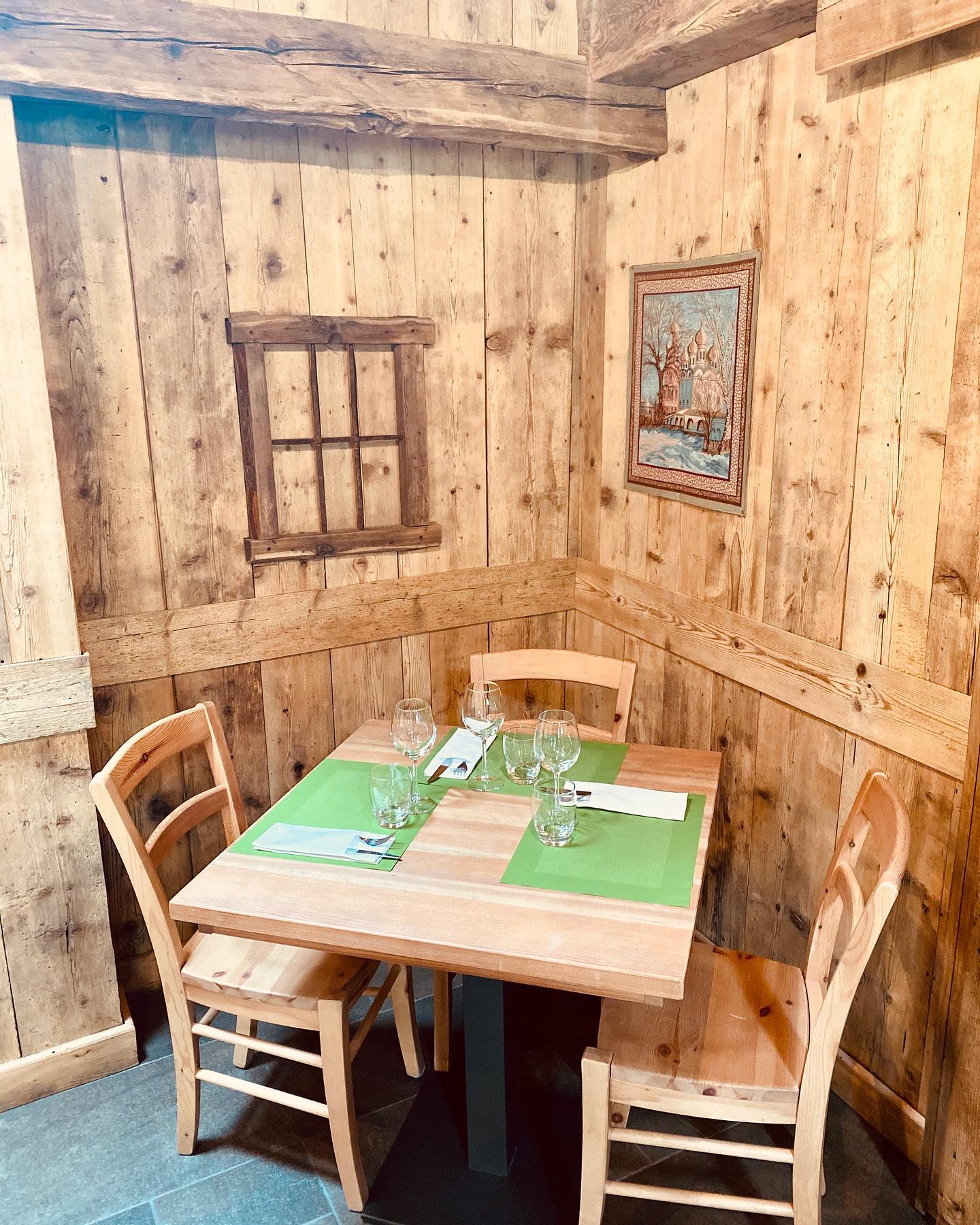 Refugio Tetras Lyre - Zona de comedor